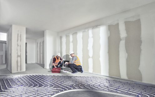 Heating systems in residential building