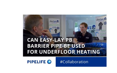 Can Easy-Lay PB Barrier Pipe be used for Underfloor Heating