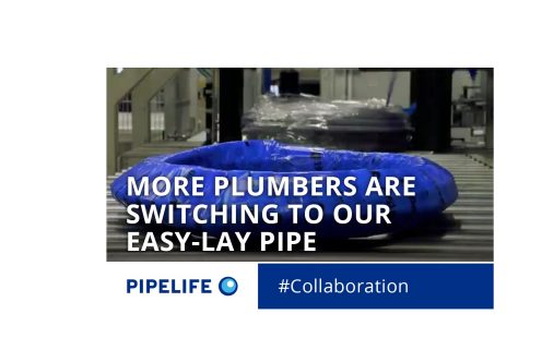 More Plumbers are switching to our Easy-Lay pipe