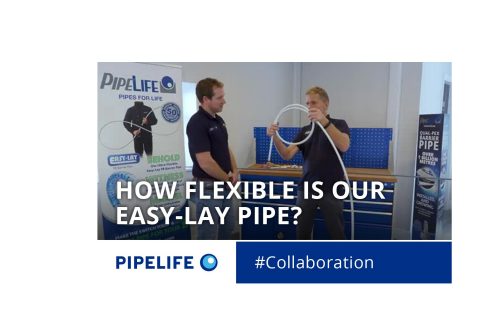 How Flexible is our Easy-Lay Pipe